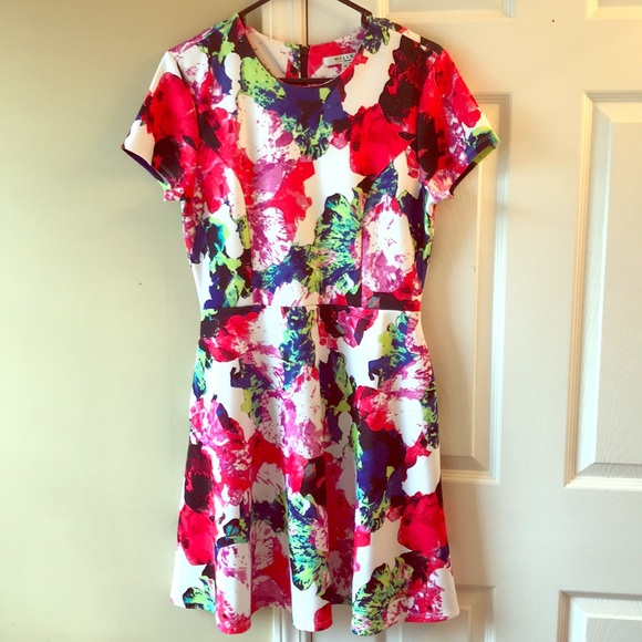 Milly Dresses & Skirts - Milly Multi-colored Dress ✨ w/ pockets!